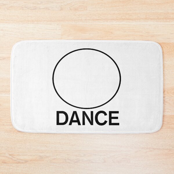 Item preview, Round DANCE BLK designed and sold by Square Dancing Gifts & Merchandise.
