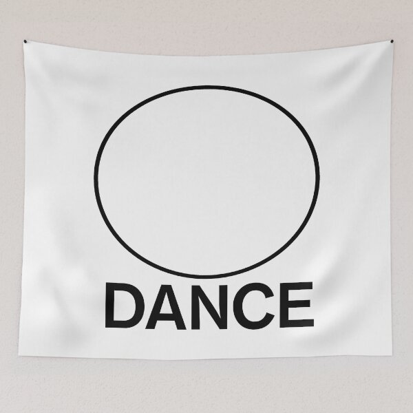 Item preview, Round DANCE BLK designed and sold by Square Dancing Gifts & Merchandise.