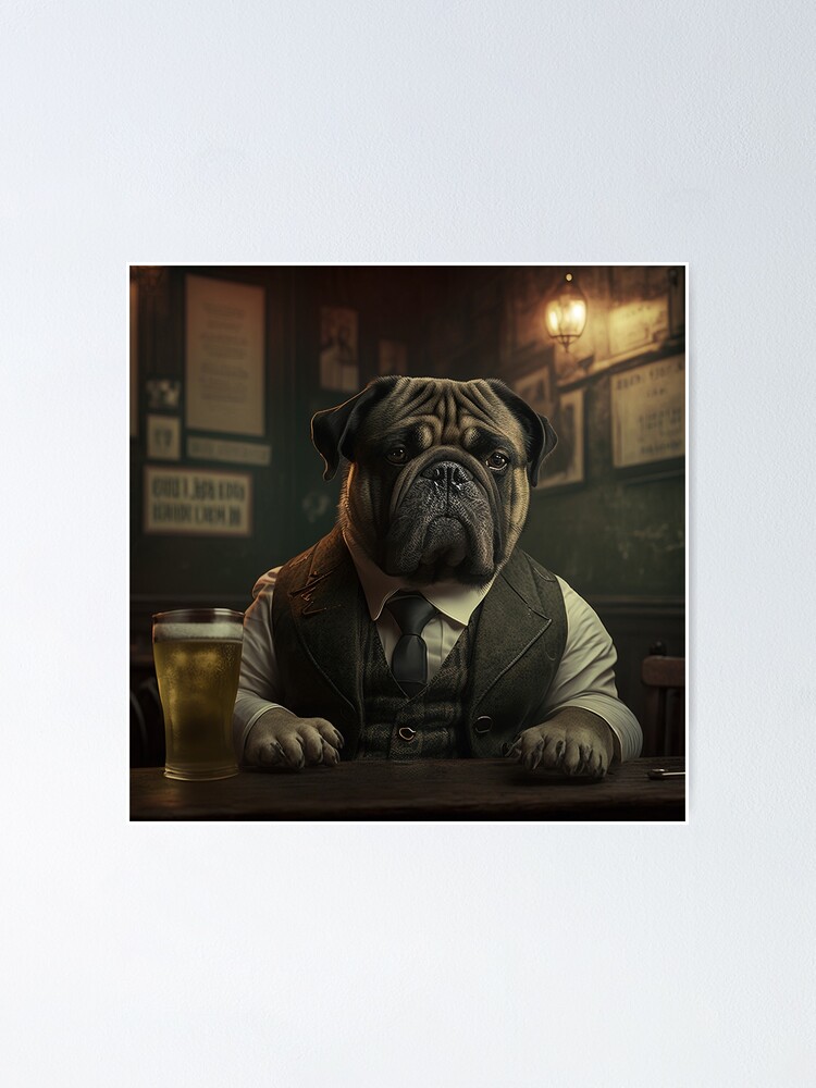 Pug in best sale a suit