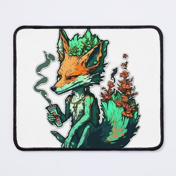 Item preview, Cool fox Smoking Weed designed and sold by futuresimo04.