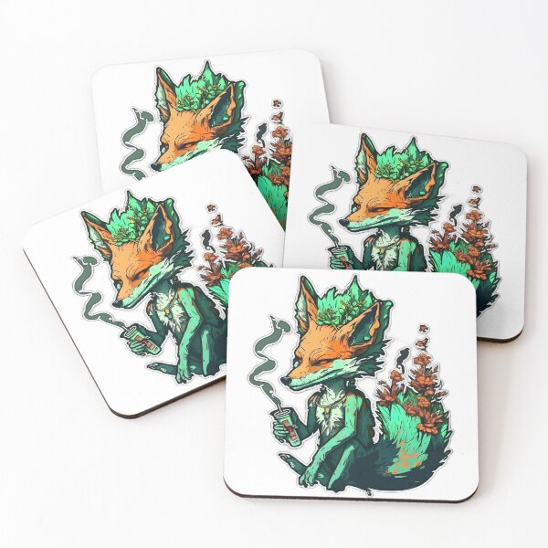 Item preview,  Cool fox Smoking Weed designed and sold by futuresimo04.