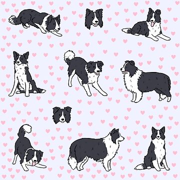 Artwork thumbnail, Border collie cute pack by Yarafantasyart
