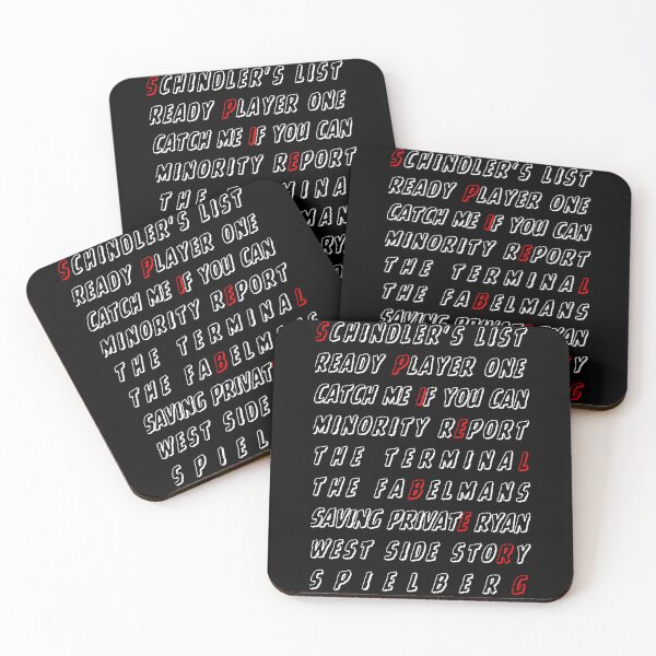 Item preview, Spielberg's Red Alphabet - A Cinematic Tribute to the Master Filmmaker designed and sold by Screen-Art.