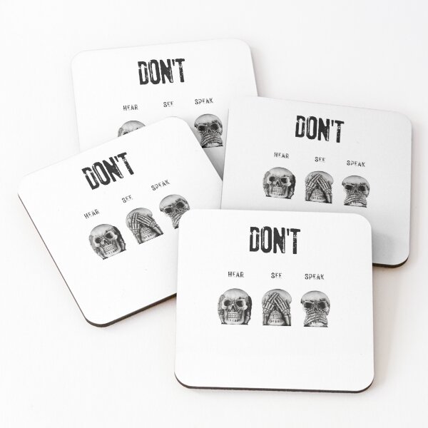 Item preview, dont hear dont  see 1 designed and sold by FLOWER--ART.