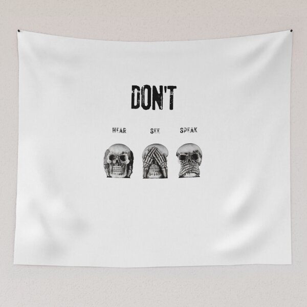 Item preview, dont hear dont  see 1 designed and sold by FLOWER--ART.