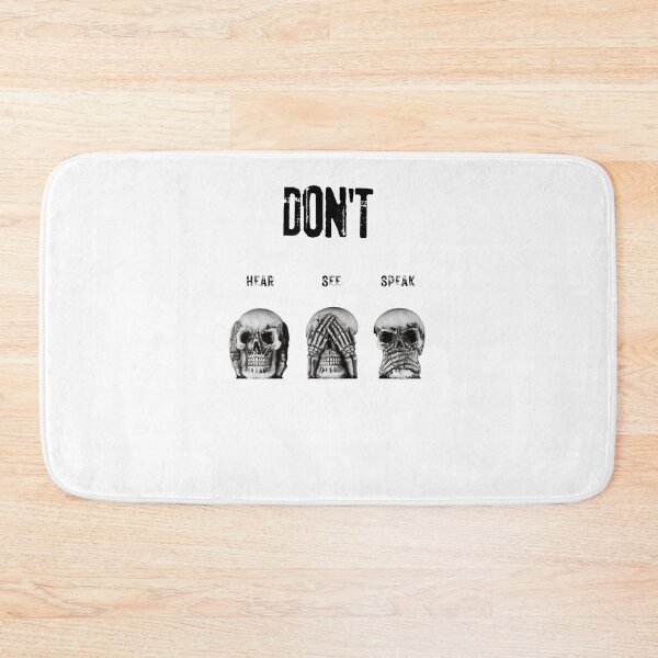 Item preview, dont hear dont  see 1 designed and sold by FLOWER--ART.
