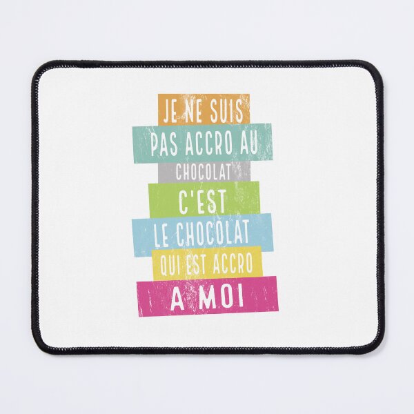 Item preview, Je ne suis pas accro au Chocolat c'est le chocolat qui est accro a moi t-shirt  designed and sold by Adilessayeh.