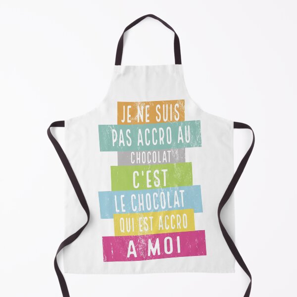 Item preview, Je ne suis pas accro au Chocolat c'est le chocolat qui est accro a moi t-shirt  designed and sold by Adilessayeh.