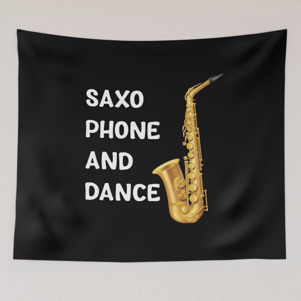 Item preview, Saxophone And Dance Classic T-Shirt designed and sold by design-animals.