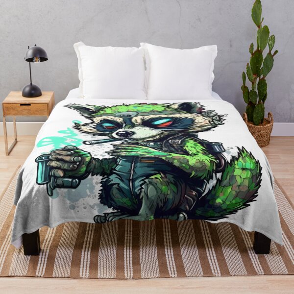 Item preview, cool Raccoon Smoking Weed designed and sold by futuresimo04.