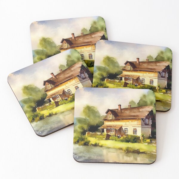 Item preview, Cottage by the lake designed and sold by Donkey's Salad.