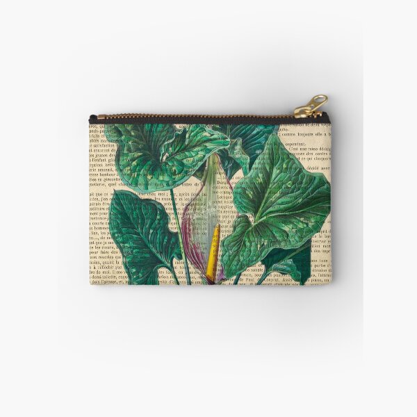 Item preview, Botanical print, on old book page - Calla Lily Flower designed and sold by Art by Lilia.