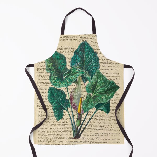 Item preview, Botanical print, on old book page - Calla Lily Flower designed and sold by Art by Lilia.