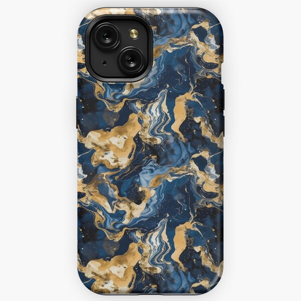 Blue And Gold iPhone Cases for Sale Redbubble