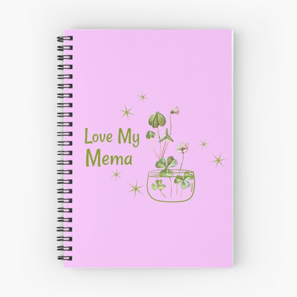 Item preview, Love My Mema Flowers, Gardening, Outdoors Nature Lover designed and sold by IrvineCreek.