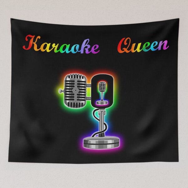 Item preview,  Pride Karaoke Queen Rainbow Microphone  designed and sold by Deborah Camp.