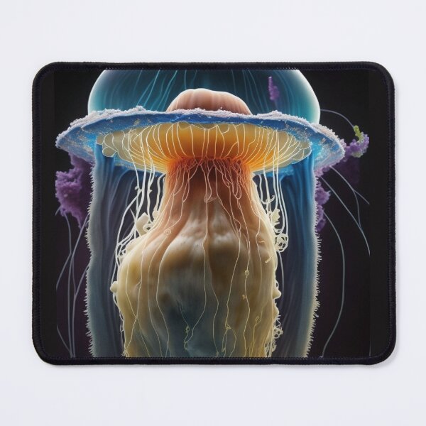 Item preview, Enchanting Oceanic Artistry: A Captivating Showcase of Jellyfish Splendor designed and sold by AstralArtisan.