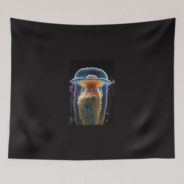 Item preview, Enchanting Oceanic Artistry: A Captivating Showcase of Jellyfish Splendor designed and sold by AstralArtisan.
