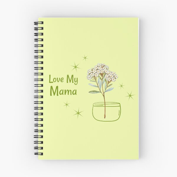 Item preview, Love My Mama, White Flowers, Gardening, Outdoors Nature Lover designed and sold by IrvineCreek.