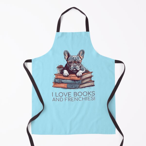 Item preview, French Bulldog Bookworm - A Cozy Design for Book Lovers designed and sold by brindled.