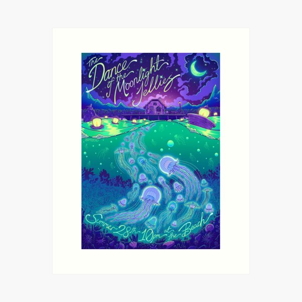 Stardew Valley Dance of the Moonlight Jellies Art Print