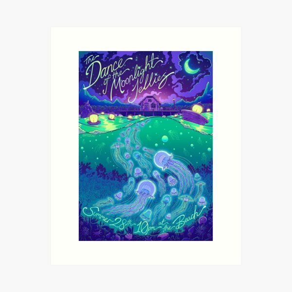 Item preview, Stardew Valley Dance of the Moonlight Jellies designed and sold by Bratzoid.