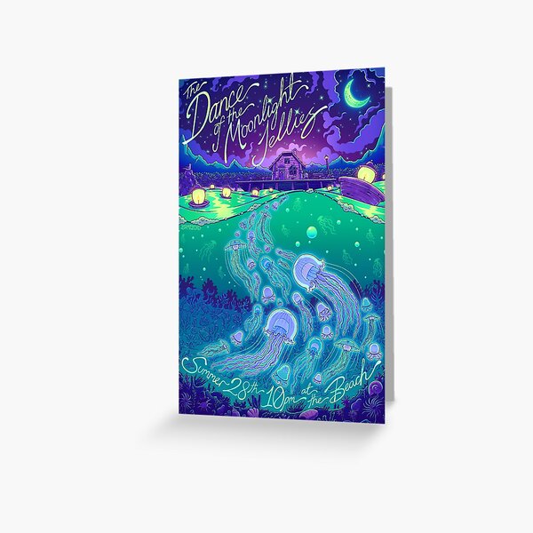 Item preview, Stardew Valley Dance of the Moonlight Jellies designed and sold by Bratzoid.
