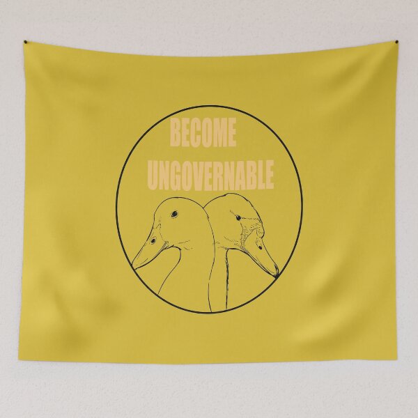 Item preview, Become Ungovernable : Duck Lover, Cute Duck Animal Lover, Duck Gift, Gift For Duck Lover, Cute Duck Farm designed and sold by Lea bolo.