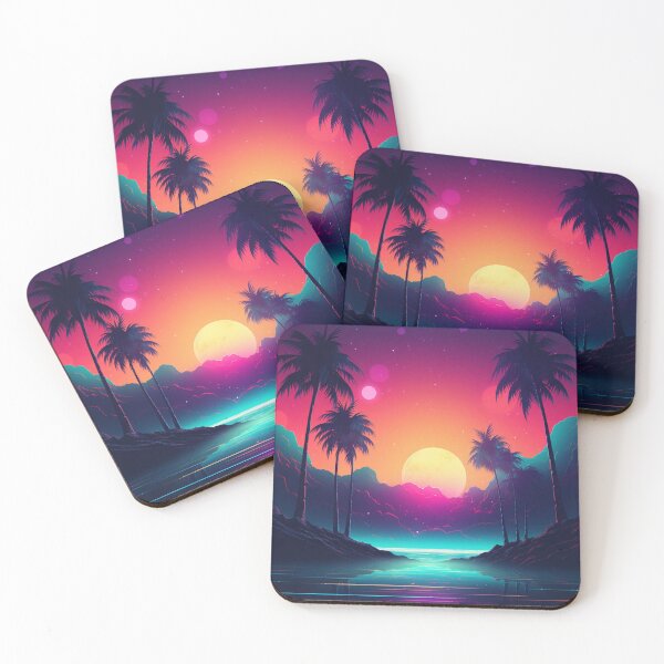 Item preview, Sunrise Vaporwave Summer Retro Aesthetic 80's designed and sold by AlvaroMeurer.