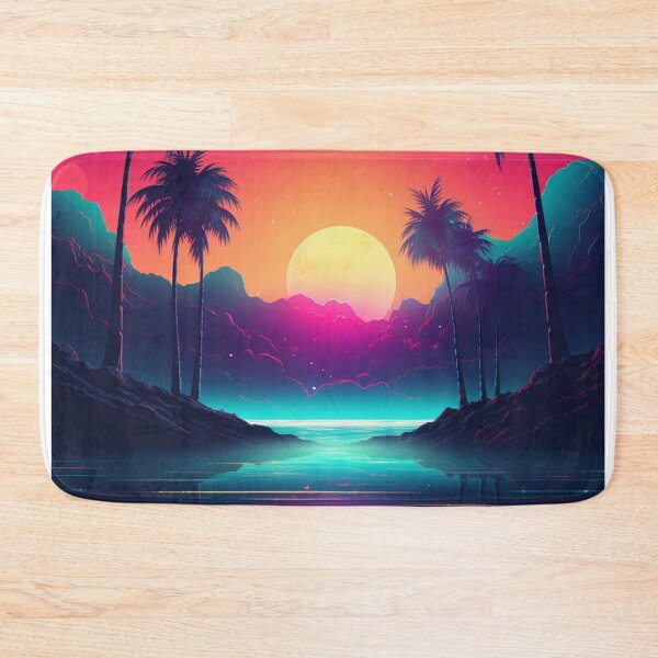 Item preview, Sunrise Vaporwave Summer Retro Aesthetic 80's designed and sold by AlvaroMeurer.
