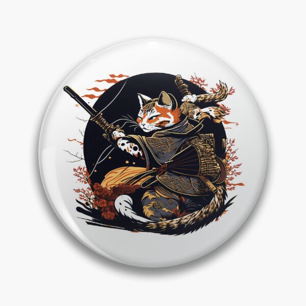 Item preview, Cat Samurai Attack designed and sold by HVIUXLEE.