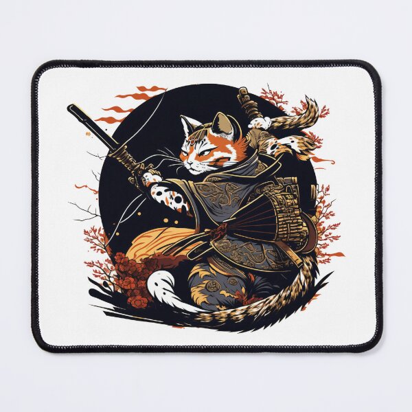 Item preview, Cat Samurai Attack designed and sold by HVIUXLEE.