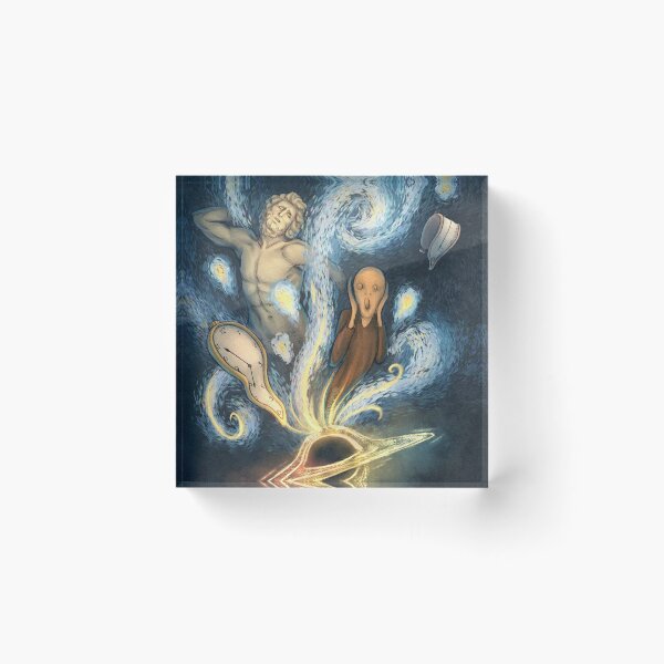 Item preview, Black Hole Spaghettification designed and sold by Mazarineart.