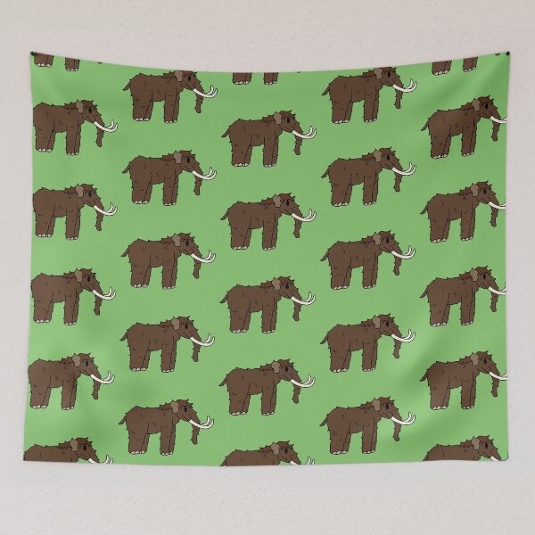 Item preview, Little American Mastodon - Wilds designed and sold by MadderMart.