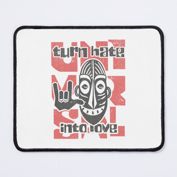 Item preview, turn hate into love designed and sold by PopPizzazz.