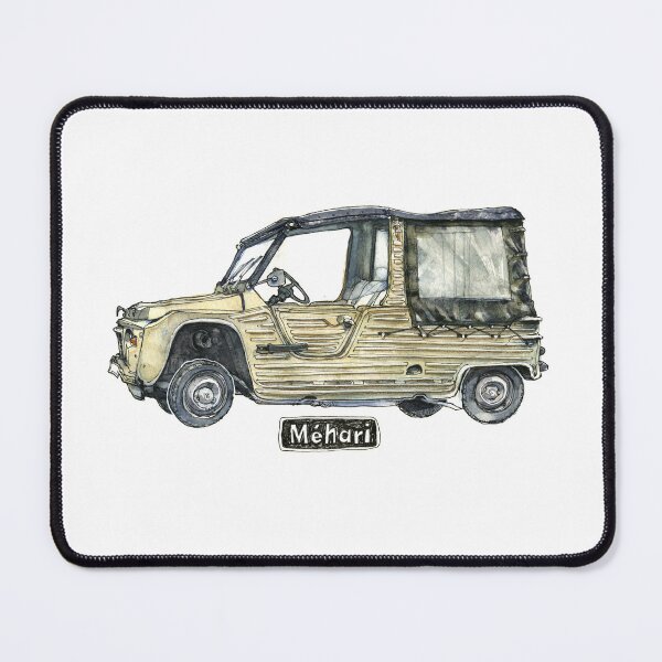 Item preview, Citroen Mehari cult car designed and sold by illustuff.