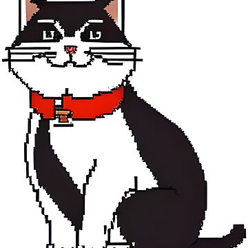 Artwork thumbnail, Pixel Style Cat Design by DeepSeeAI