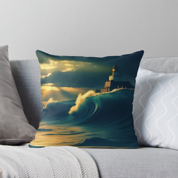 Item preview, Abstract ocean view - "Lighthouse" designed and sold by Hemindway.