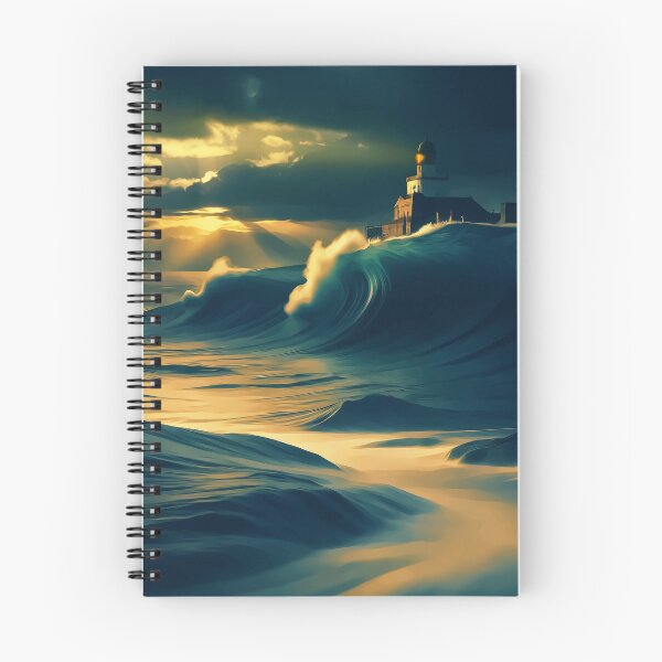 Item preview, Abstract ocean view - "Lighthouse" designed and sold by Hemindway.