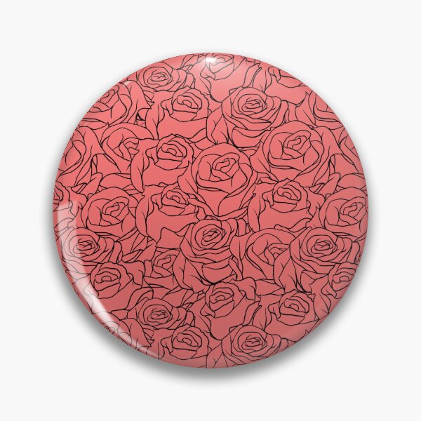 Item preview, Roses pattern,pink,black designed and sold by cutecrazytshirt.