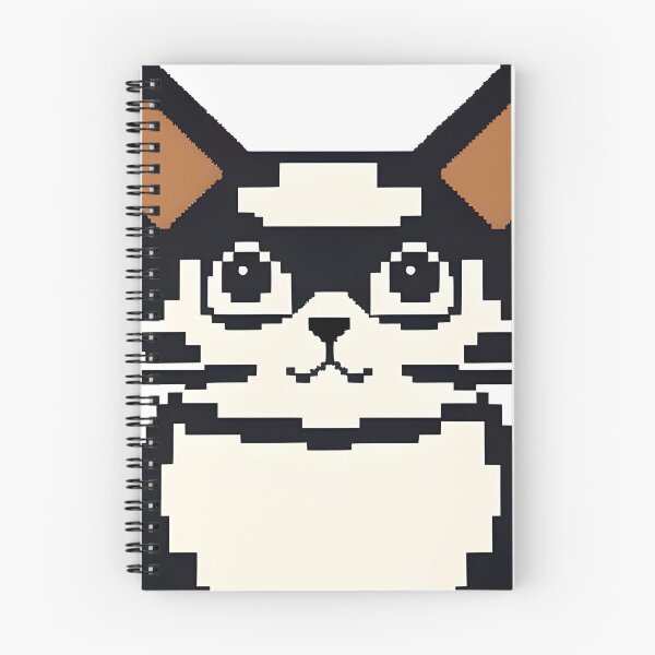 Item preview, Pixel Art Cat Portrait designed and sold by DeepSeeAI.