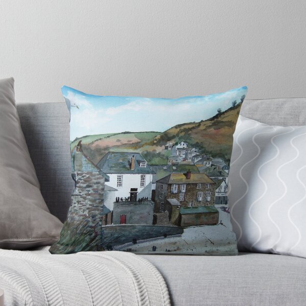 Item preview, "La vista de una gaviota de Port Isaac, Cornualles" designed and sold by timsmith.