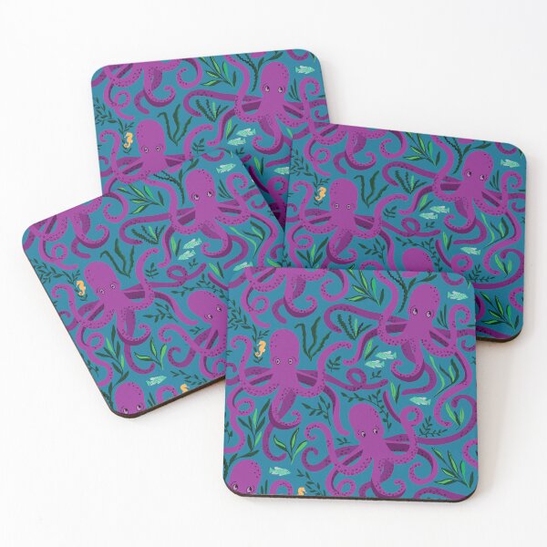 Item preview, Undersea octopus  designed and sold by Jennifer Ladd.