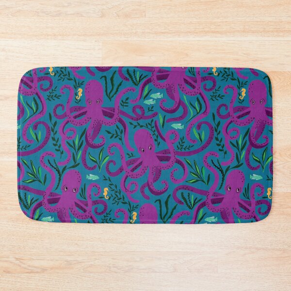 Item preview, Undersea octopus  designed and sold by Jennifer Ladd.