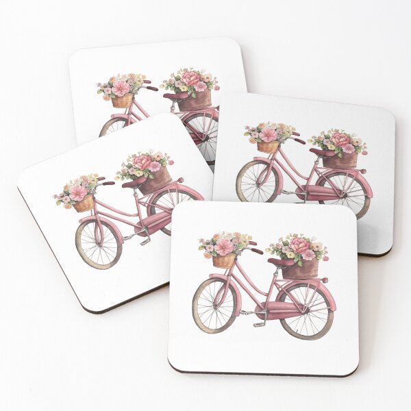 Item preview, Pink Bicycle designed and sold by ArtbyAiGallery.