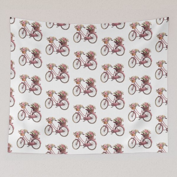 Item preview, Pink Bicycle designed and sold by ArtbyAiGallery.