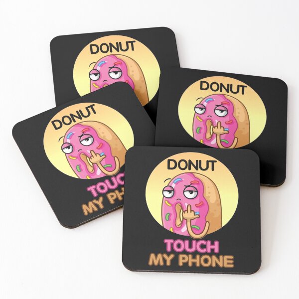 Item preview, Donut Touch My Phone                              designed and sold by StoutDrew.