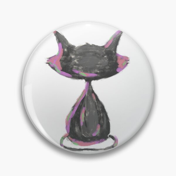 Item preview, Cat back (color) designed and sold by orangejuice10.