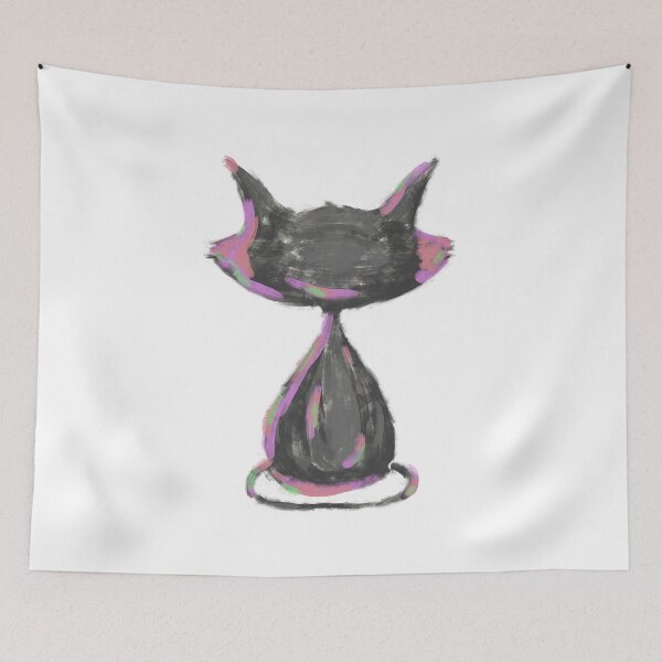 Item preview, Cat back (color) designed and sold by orangejuice10.