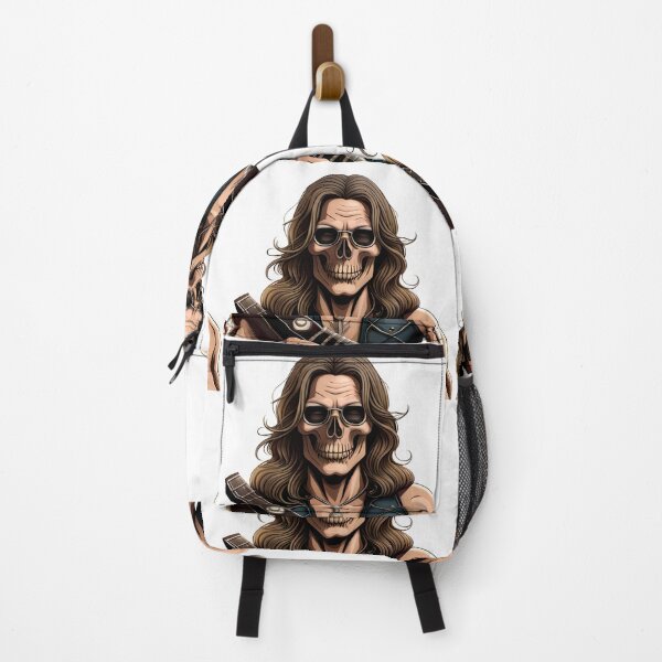 Item preview, Rocker Skull with Long Hair. Heavy Metal Skull designed and sold by altohero.